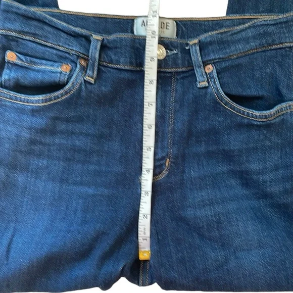 Agolde Sophie High Rise Skinny Crop in Reverb, Size 28 - Picture 7 of 12